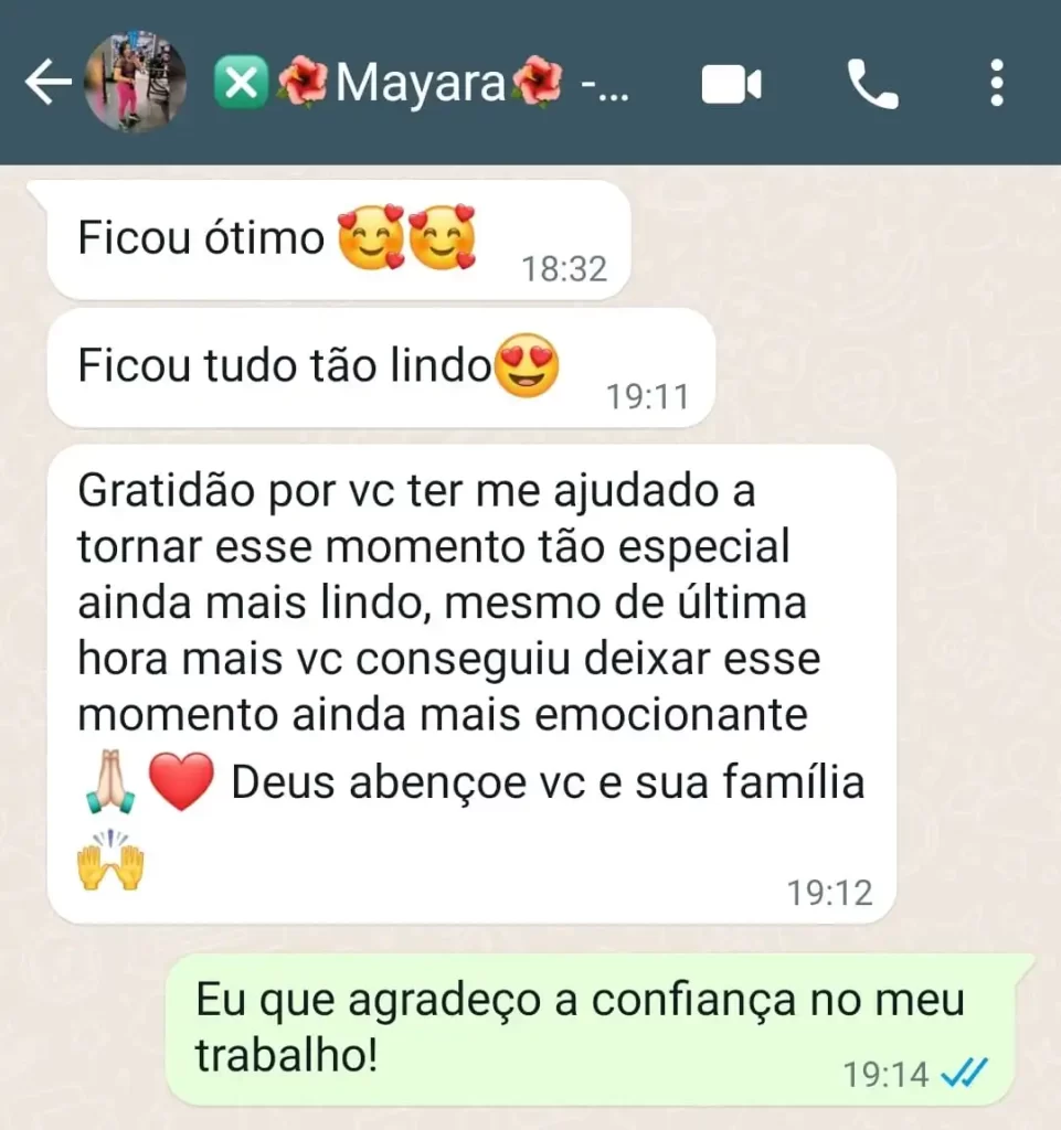 Musica para Cha Revelação Personalizada - Depoimentos 40