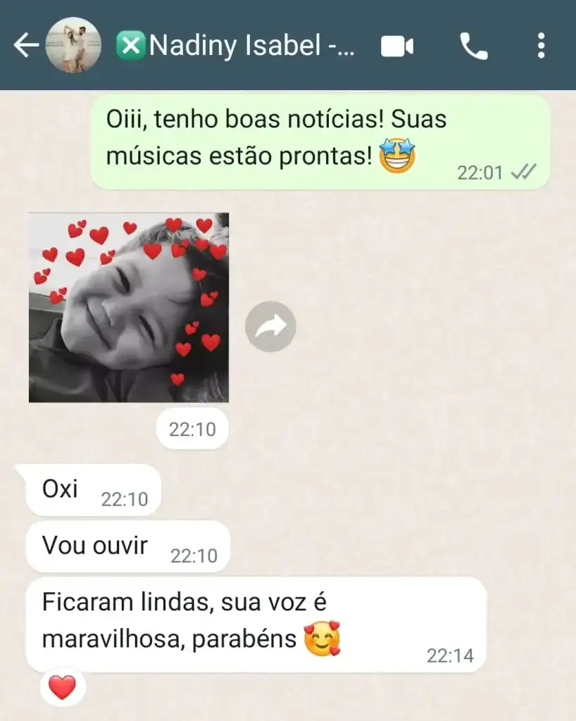 Musica para Cha Revelação Personalizada - Depoimentos 18